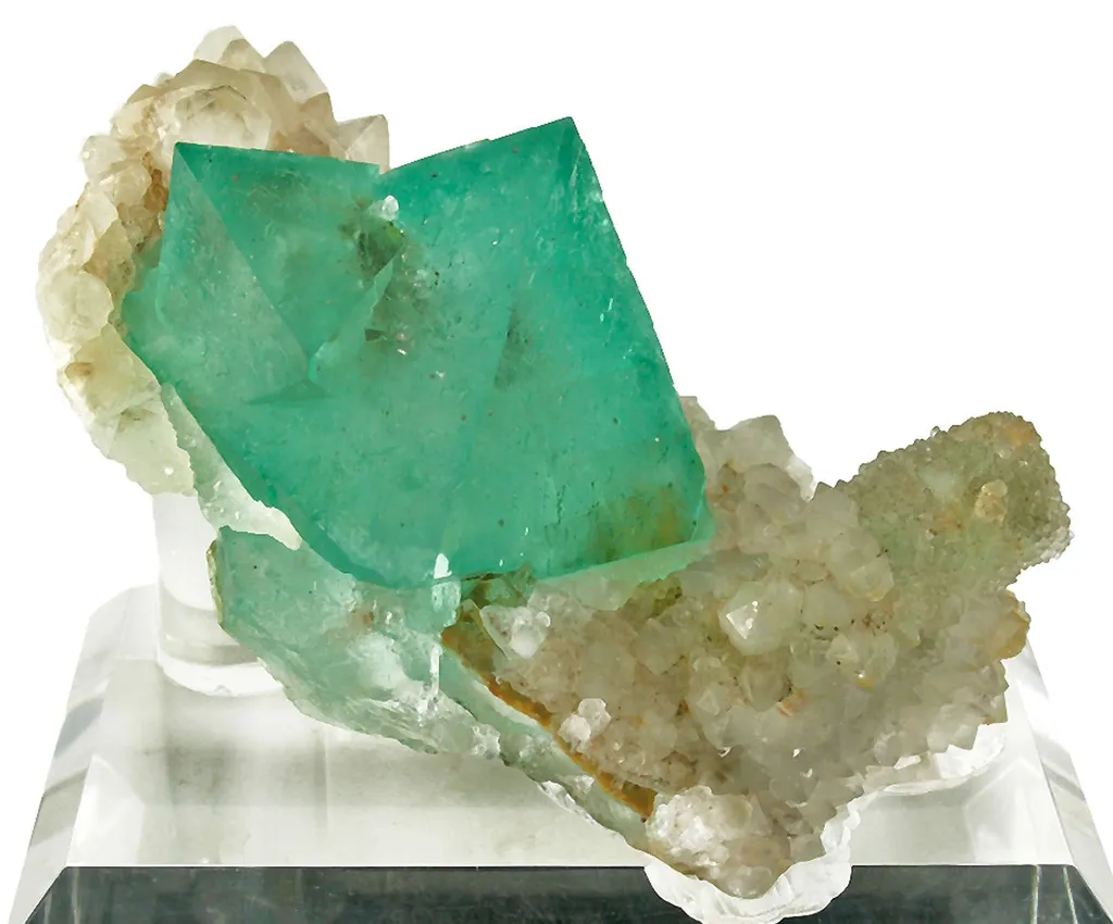 Fluorite With Quartz - image 4