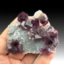 Fluorite with Quartz - image 1
