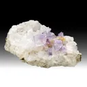 Fluorite with Quartz - image 2