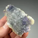 Fluorite with Quartz - image 2