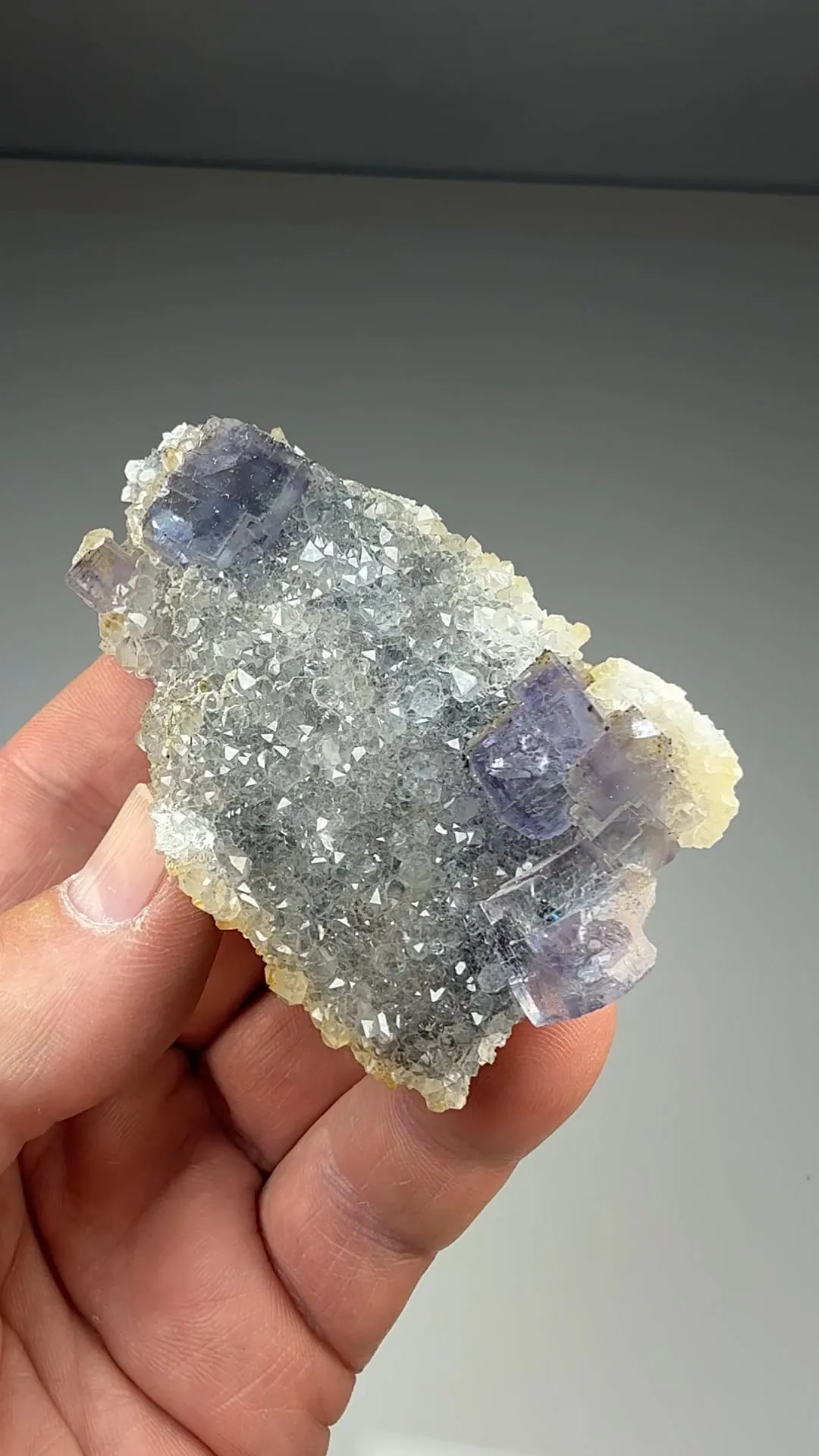 Fluorite with Quartz - image 2