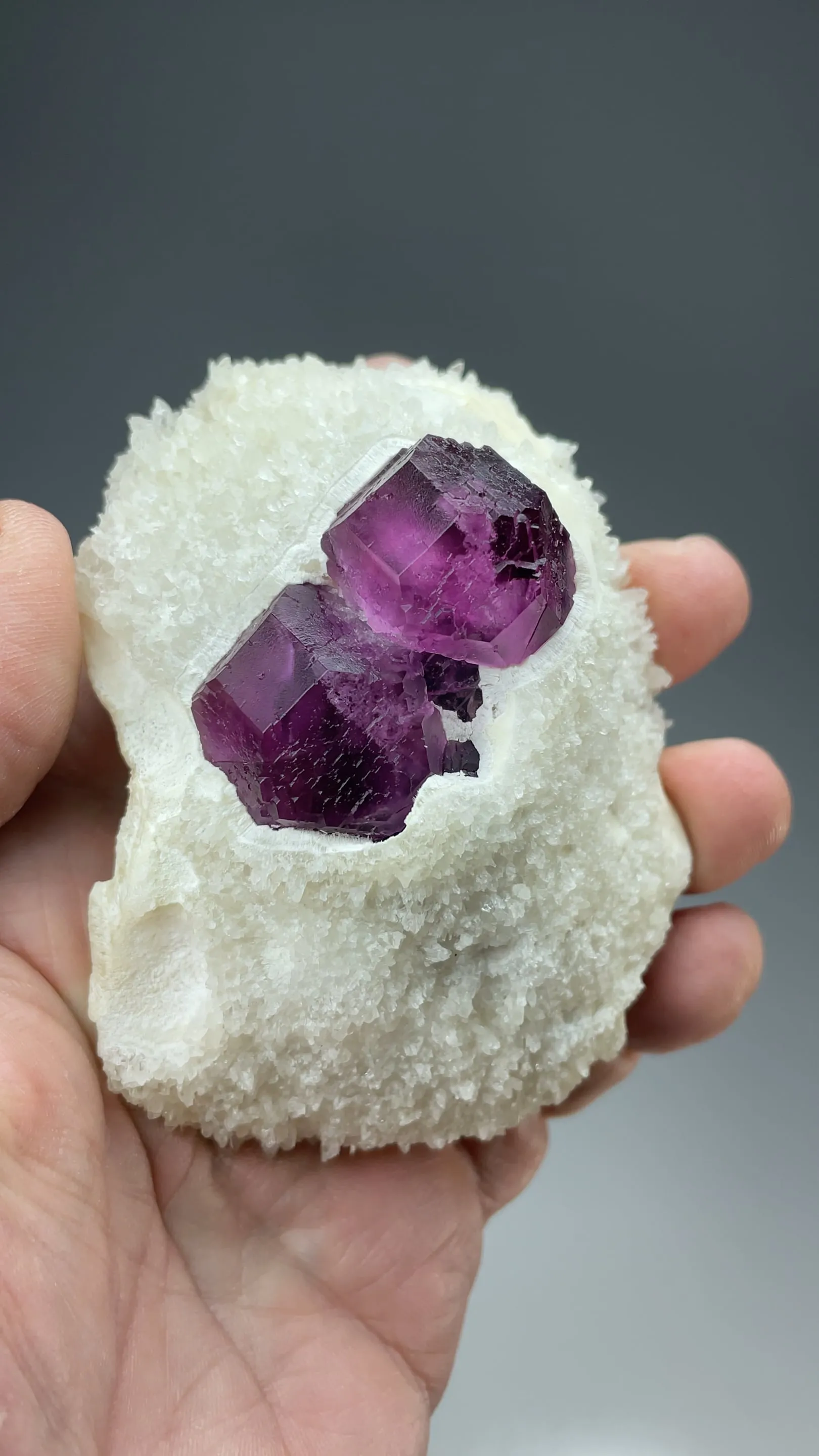 Fluorite with Quartz - image 2
