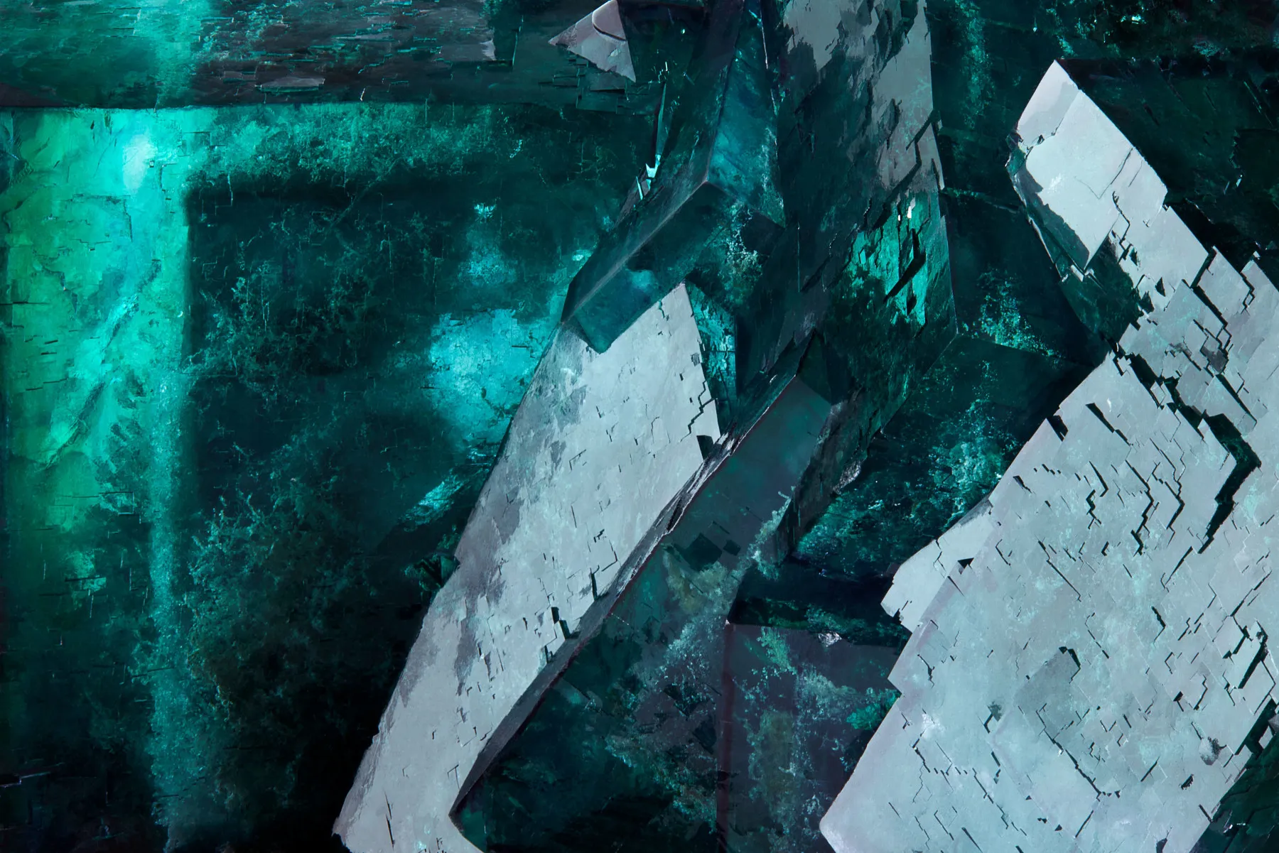 Fluorite with Quartz - image 2