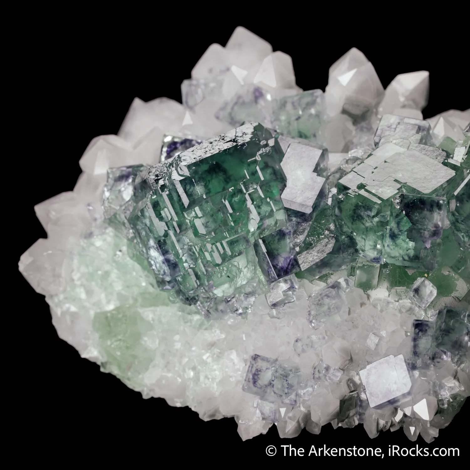 Fluorite with Quartz - image 6
