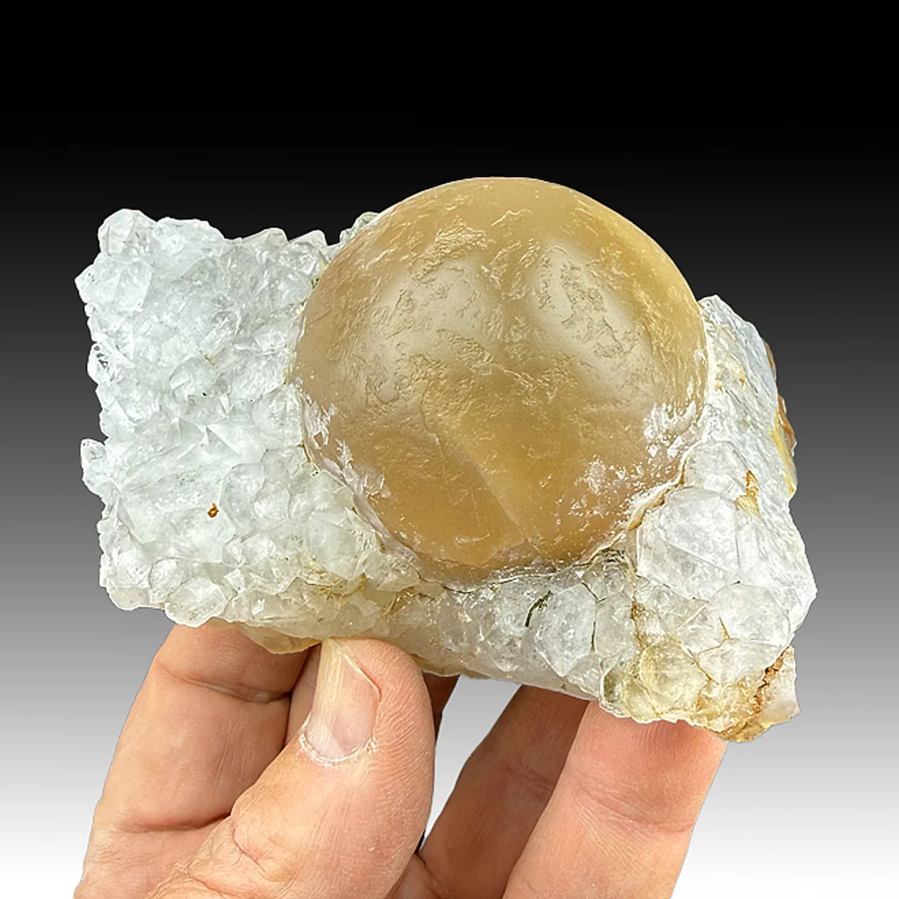 Fluorite with Quartz - image 1