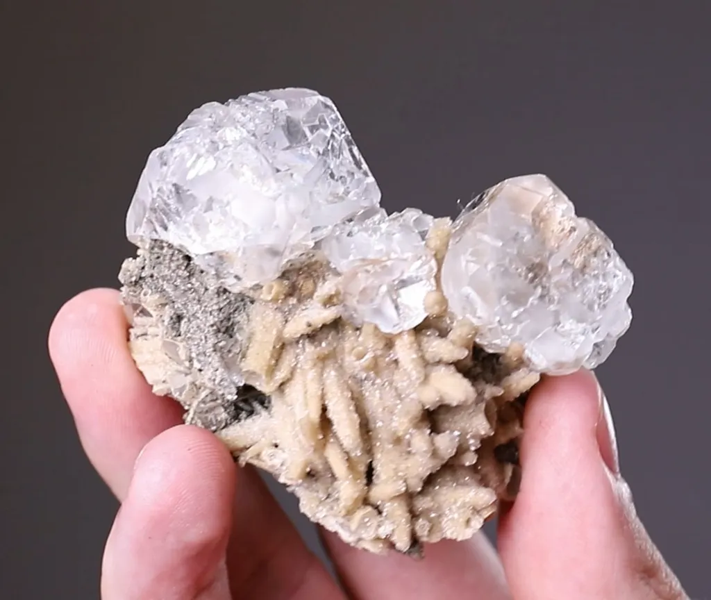 Fluorite with Quartz - image 2