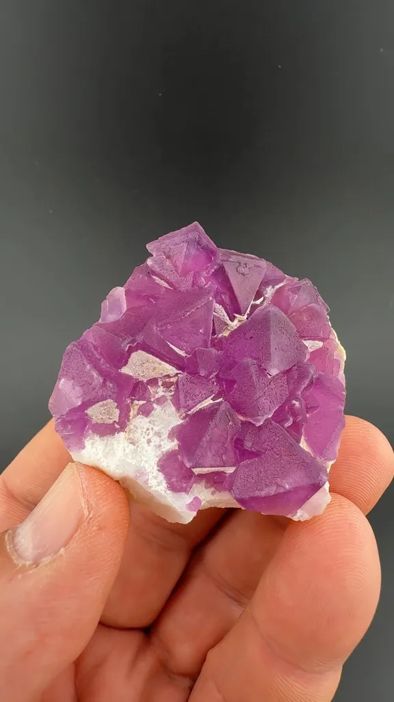 Fluorite with Quartz - image 1