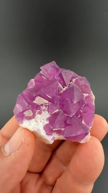 Fluorite with Quartz