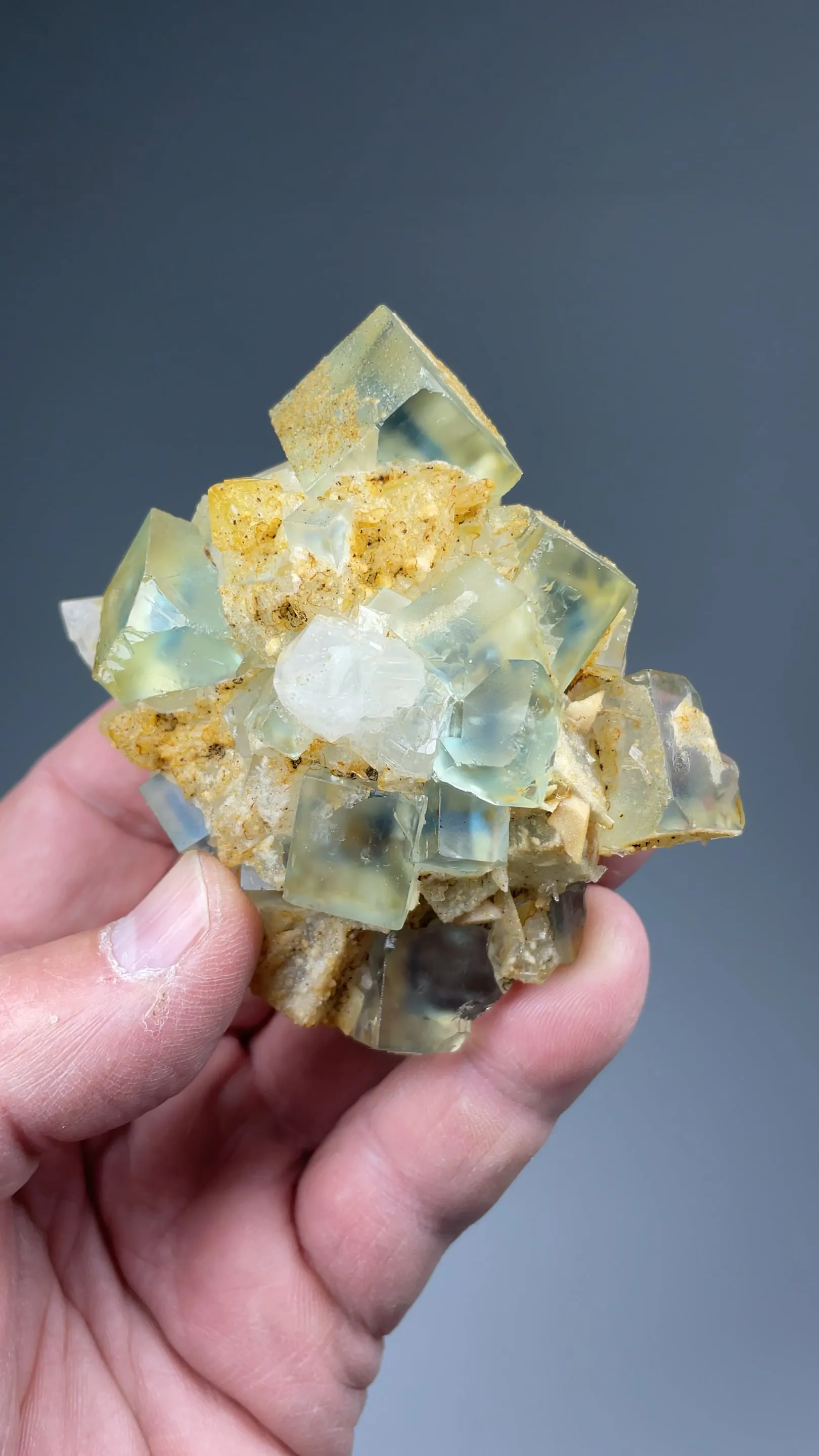 Fluorite with Quartz - image 2