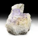 Fluorite with Quartz - image 1