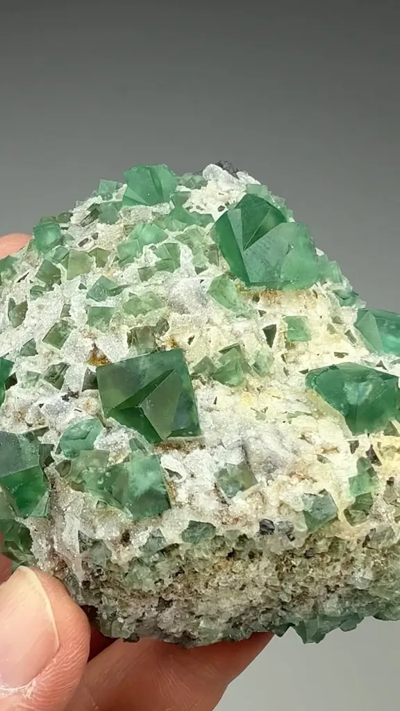 Fluorite with Quartz - image 2