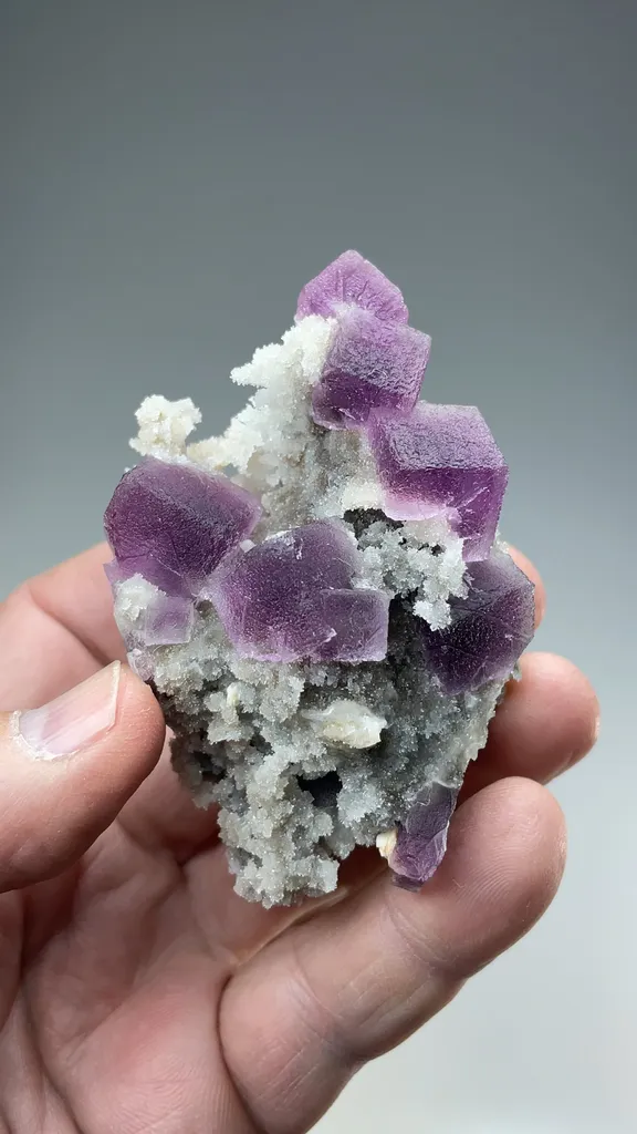 Fluorite with Quartz - image 2