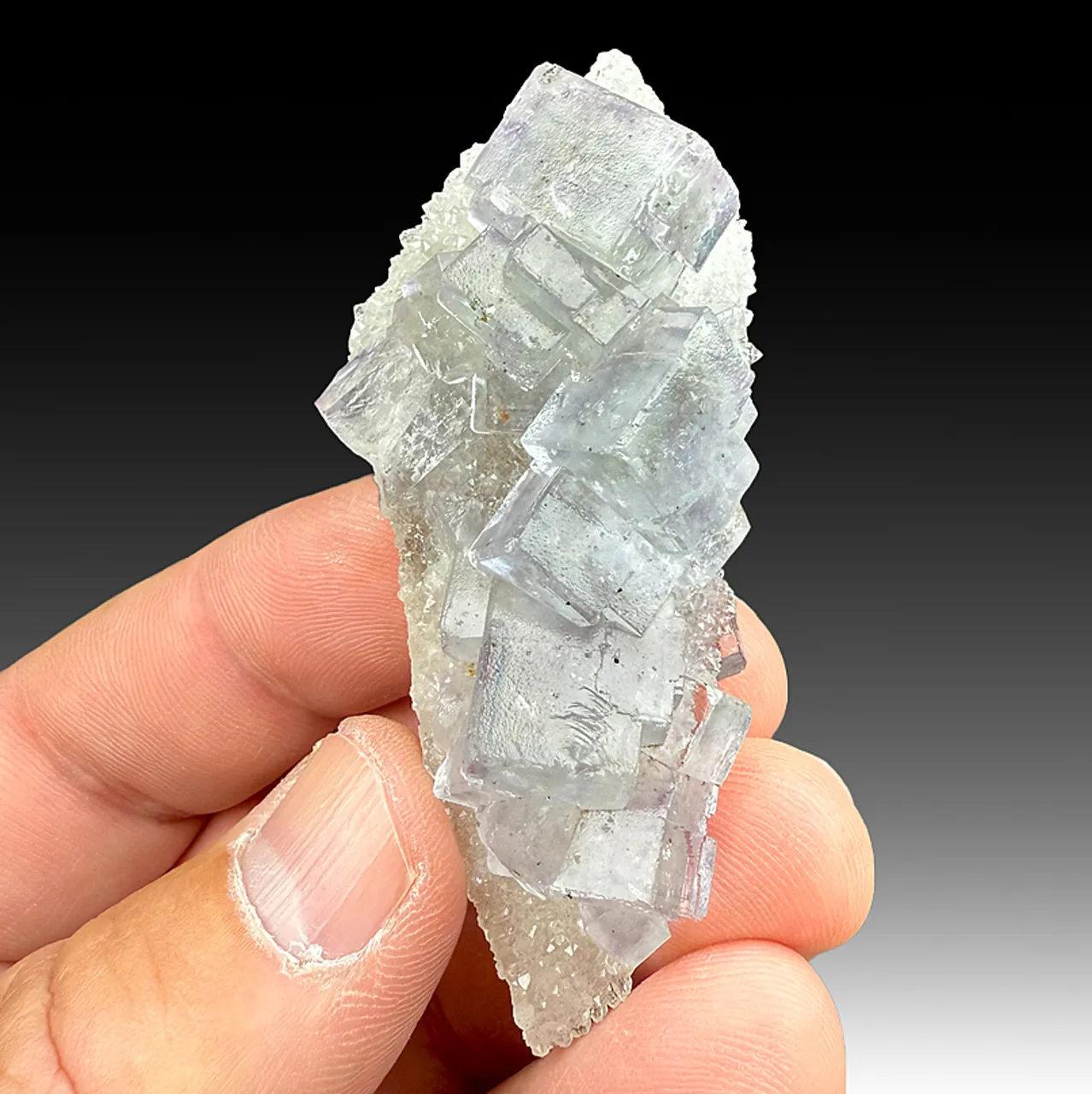 Fluorite with Quartz - image 1