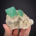 Fluorite with Quartz - image 1