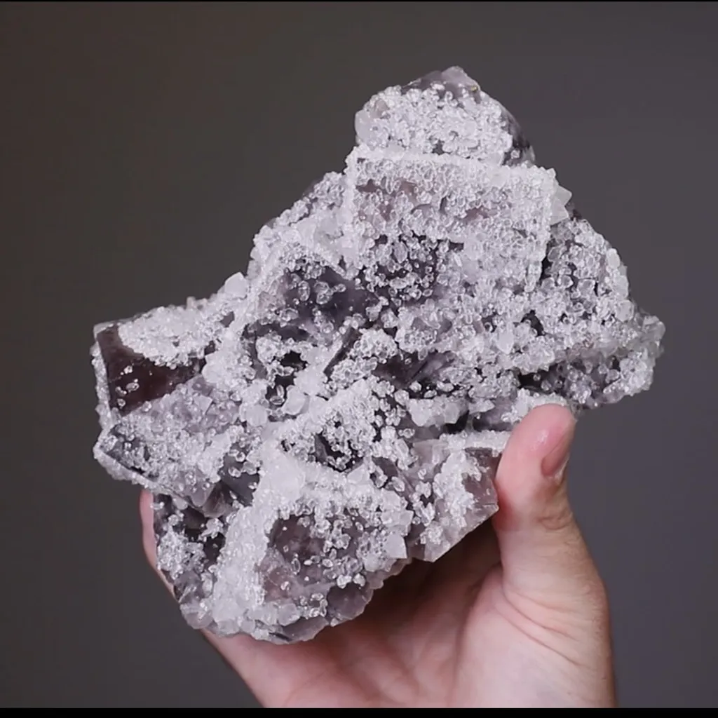 Fluorite with Quartz - image 2