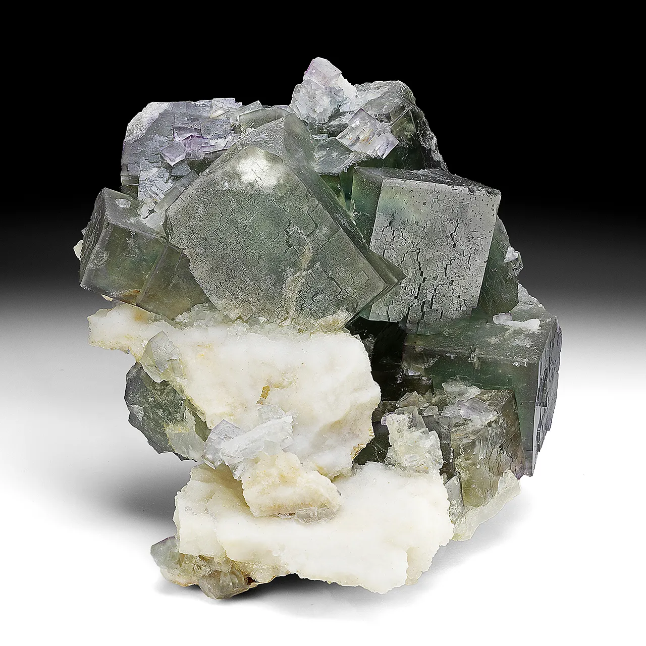 Fluorite with Quartz - image 1