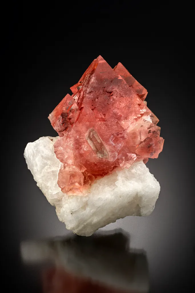 Fluorite with Quartz image