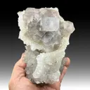 Fluorite with Quartz - image 1