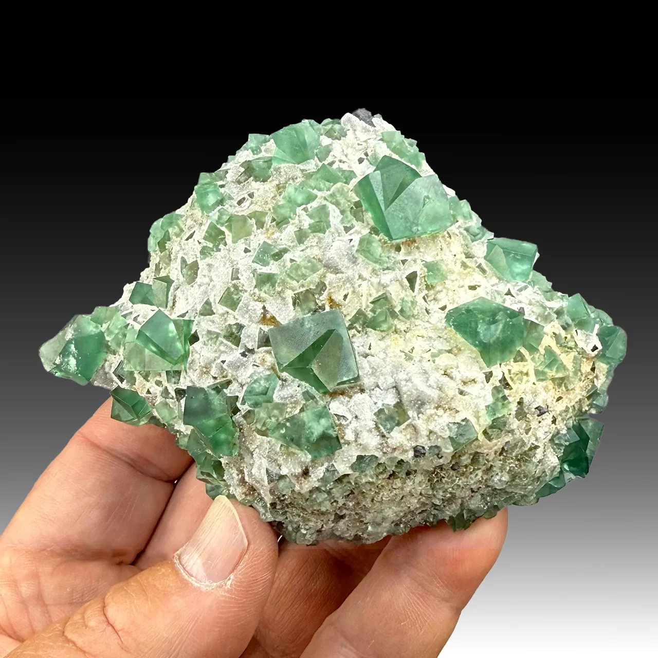Fluorite with Quartz - image 1