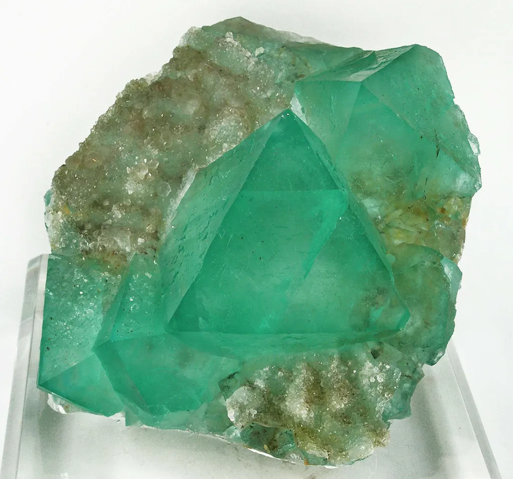 Fluorite With Quartz image