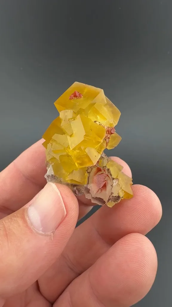 Fluorite with Quartz - image 2