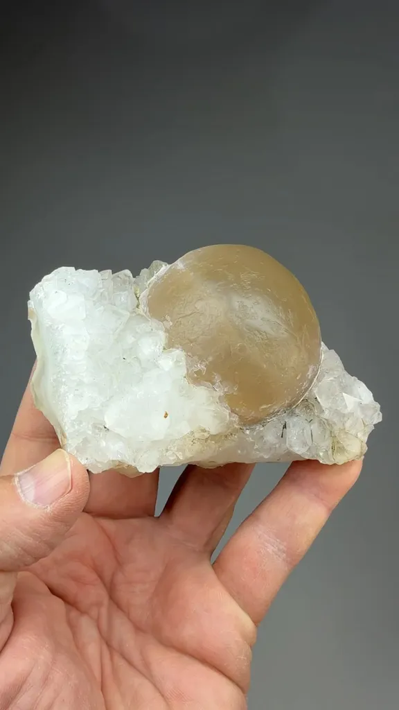 Fluorite with Quartz - image 2