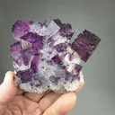 Fluorite with Quartz - image 2