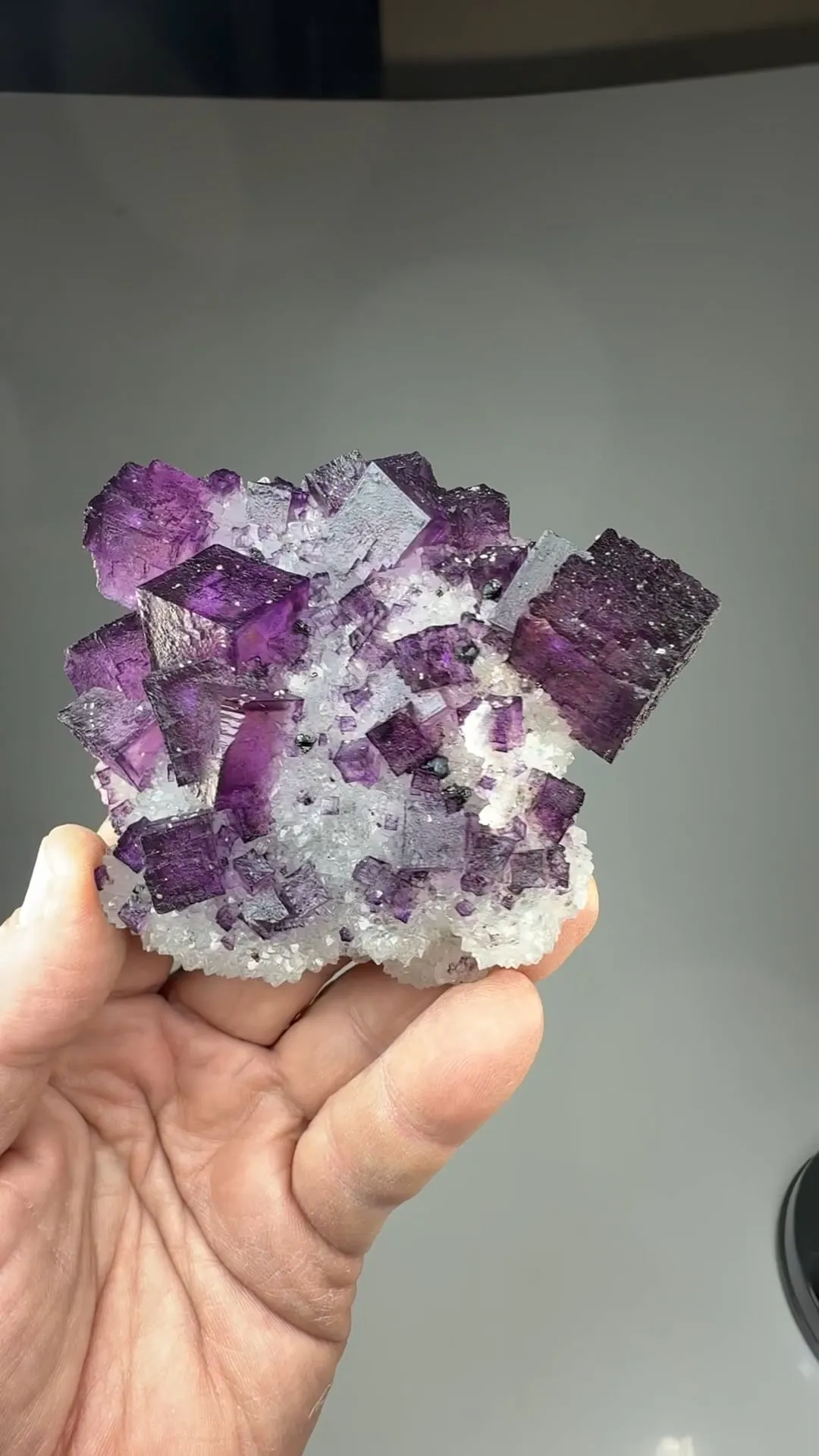 Fluorite with Quartz - image 2
