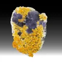 Fluorite with Quartz - image 1