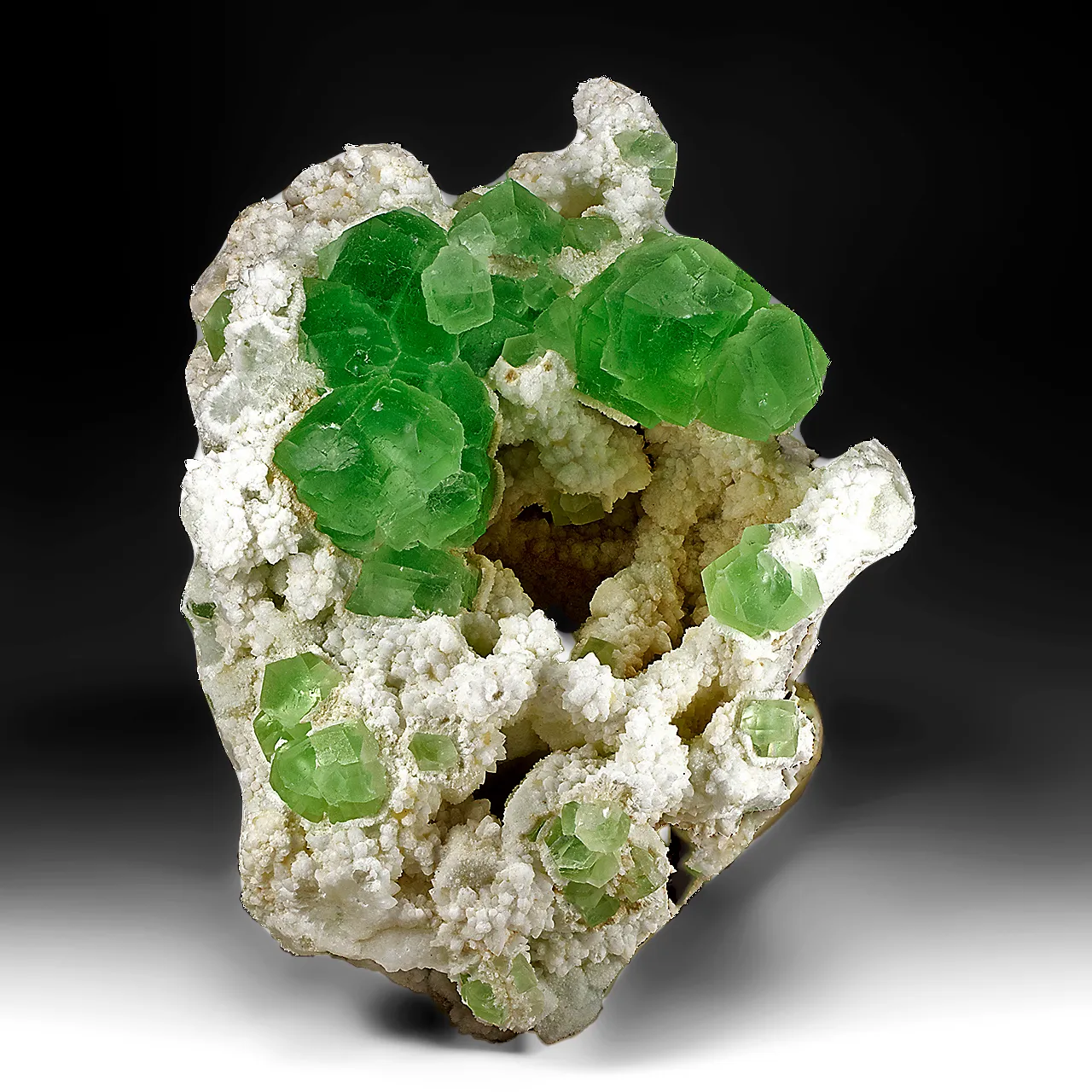 Fluorite with Quartz - image 1