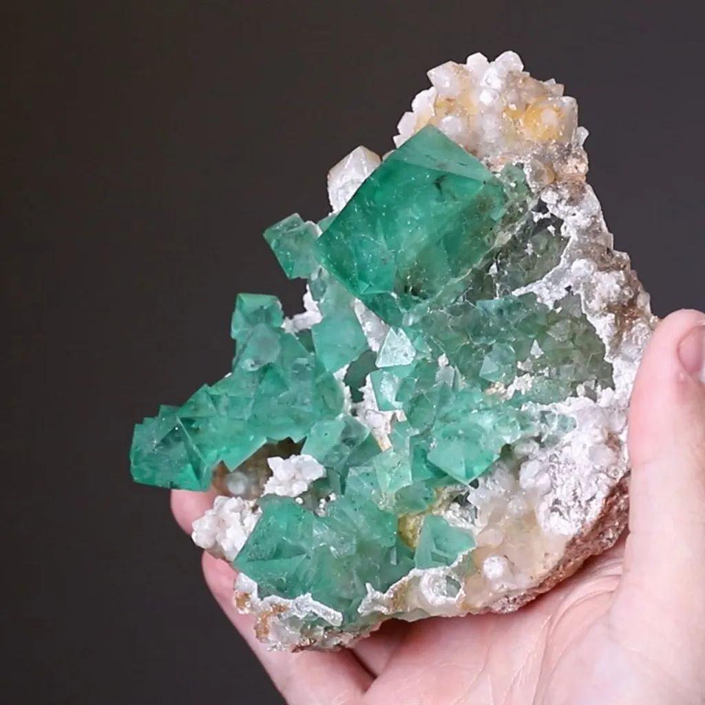 Fluorite with Quartz - image 2