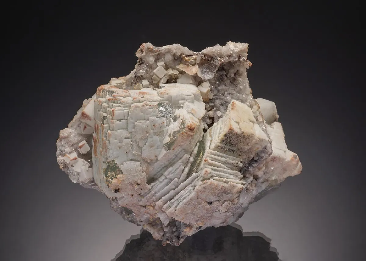 Fluorite with Quartz - image 1