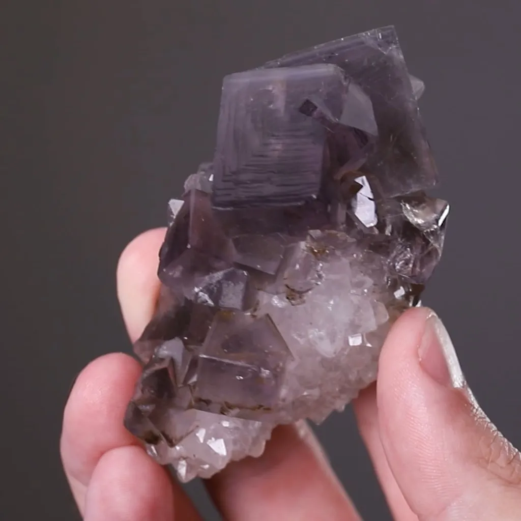 Fluorite with Quartz - image 2