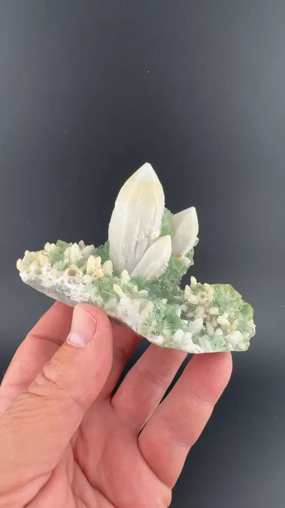 Fluorite with Quartz image