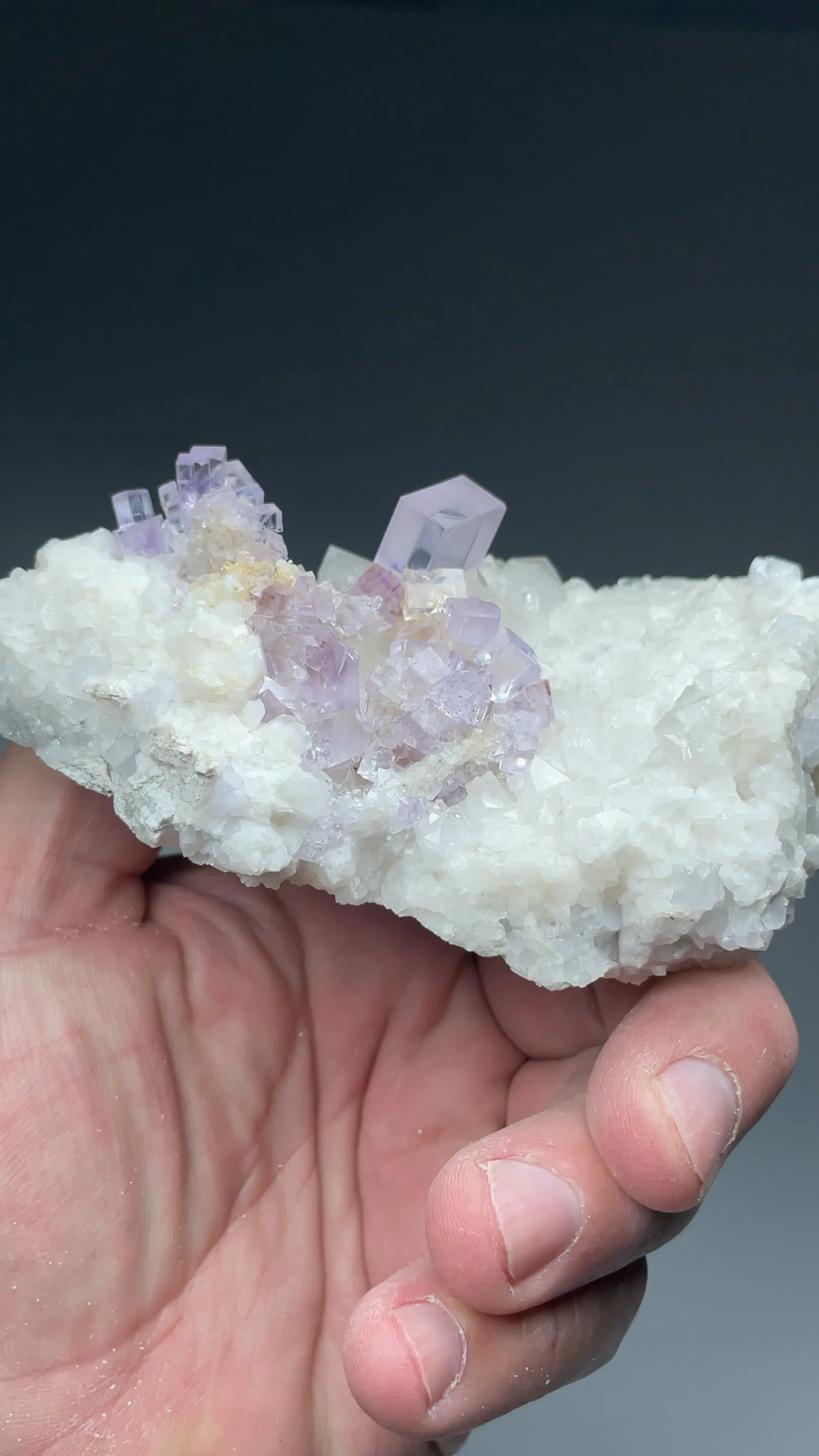 Fluorite with Quartz - image 3