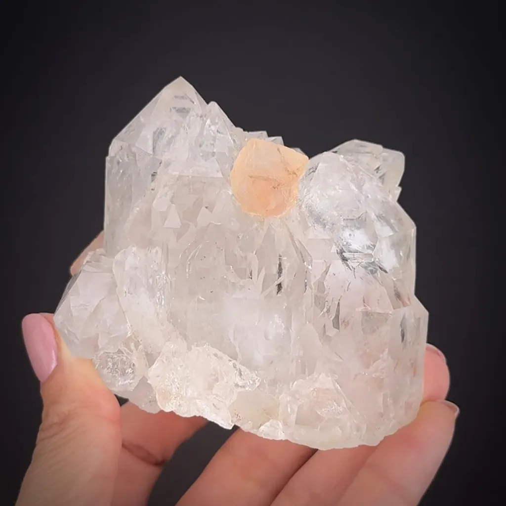 Fluorite with Quartz