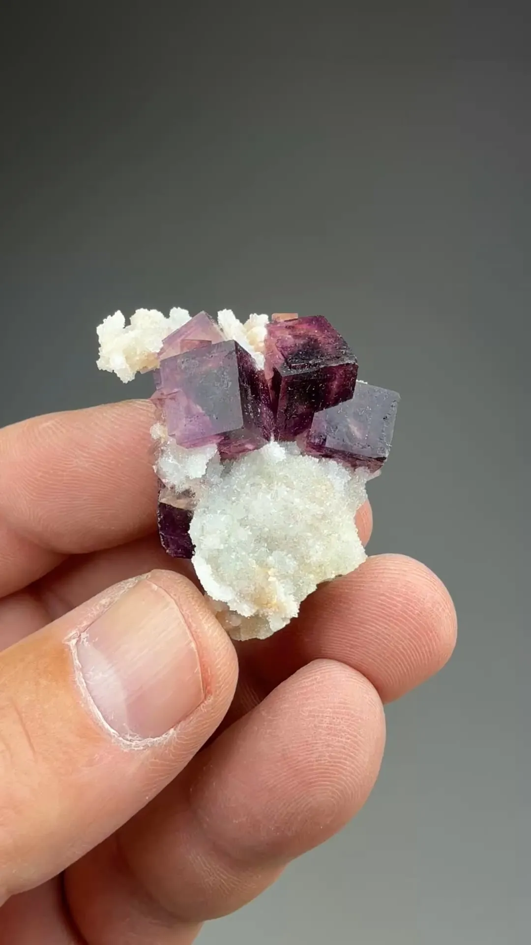 Fluorite with Quartz - image 2