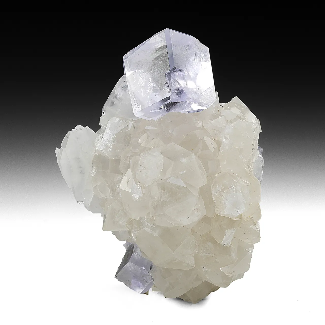 Fluorite with Quartz - image 1
