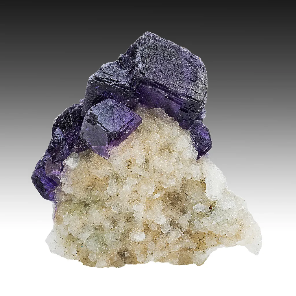 Fluorite with Quartz image