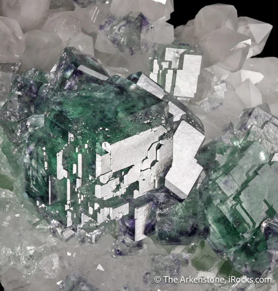 Fluorite with Quartz - image 8