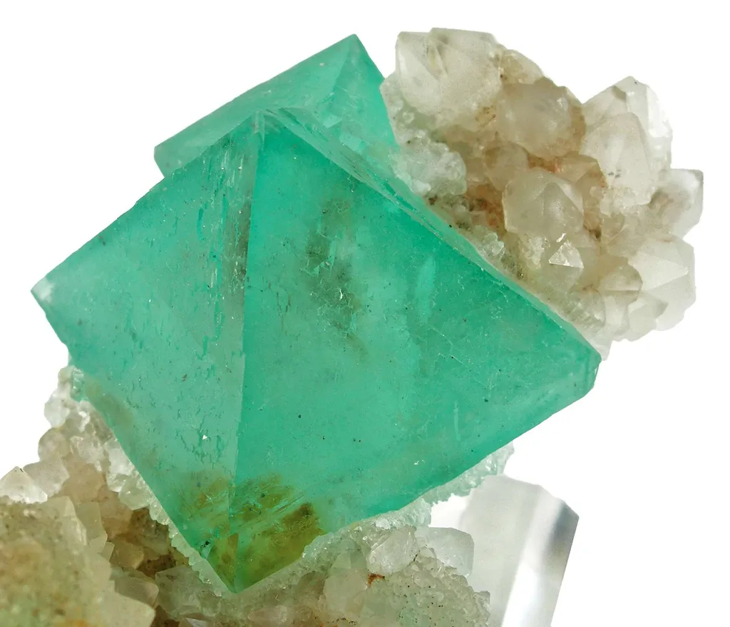 Fluorite With Quartz - image 3
