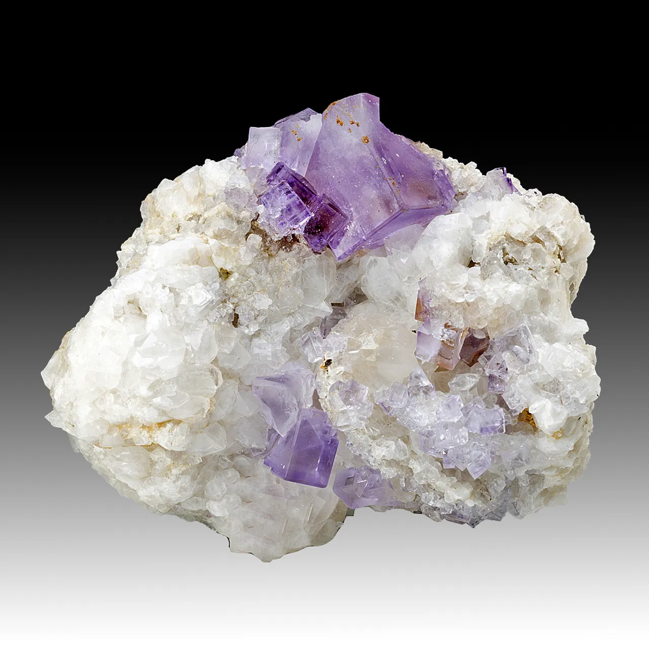 Fluorite with Quartz - image 2