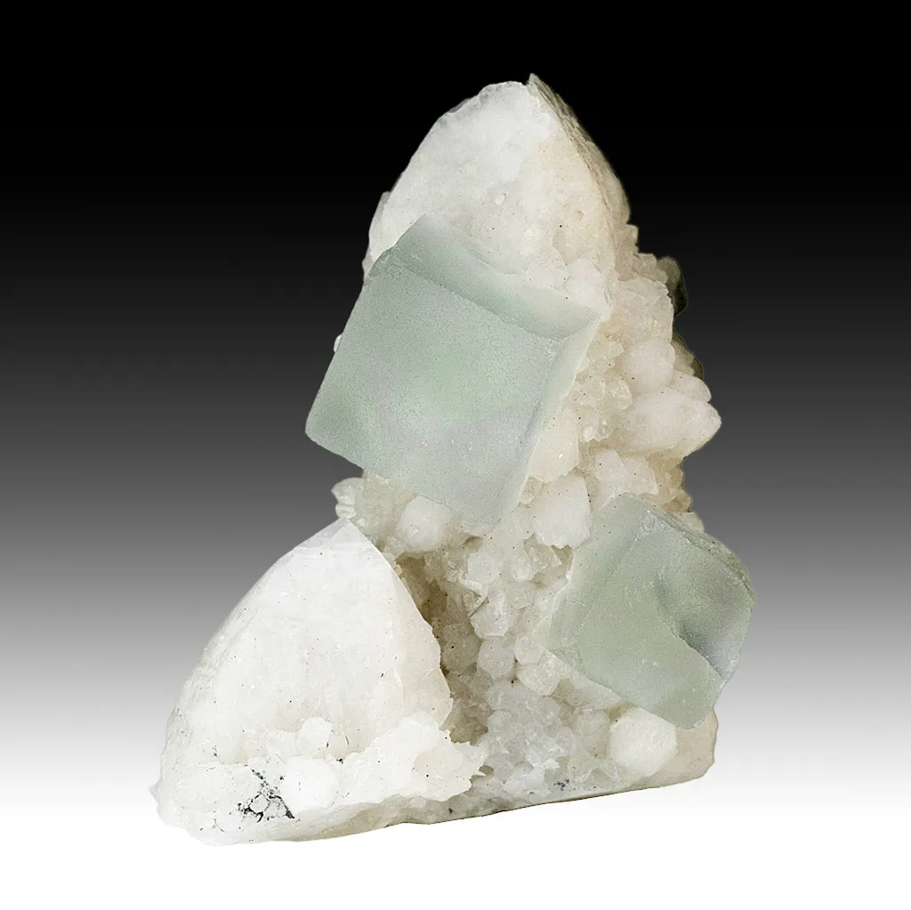 Fluorite with Quartz image