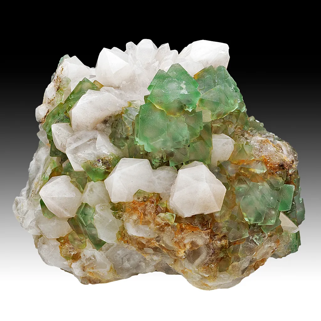 Fluorite with Quartz image