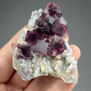 Fluorite with Quartz - image 2