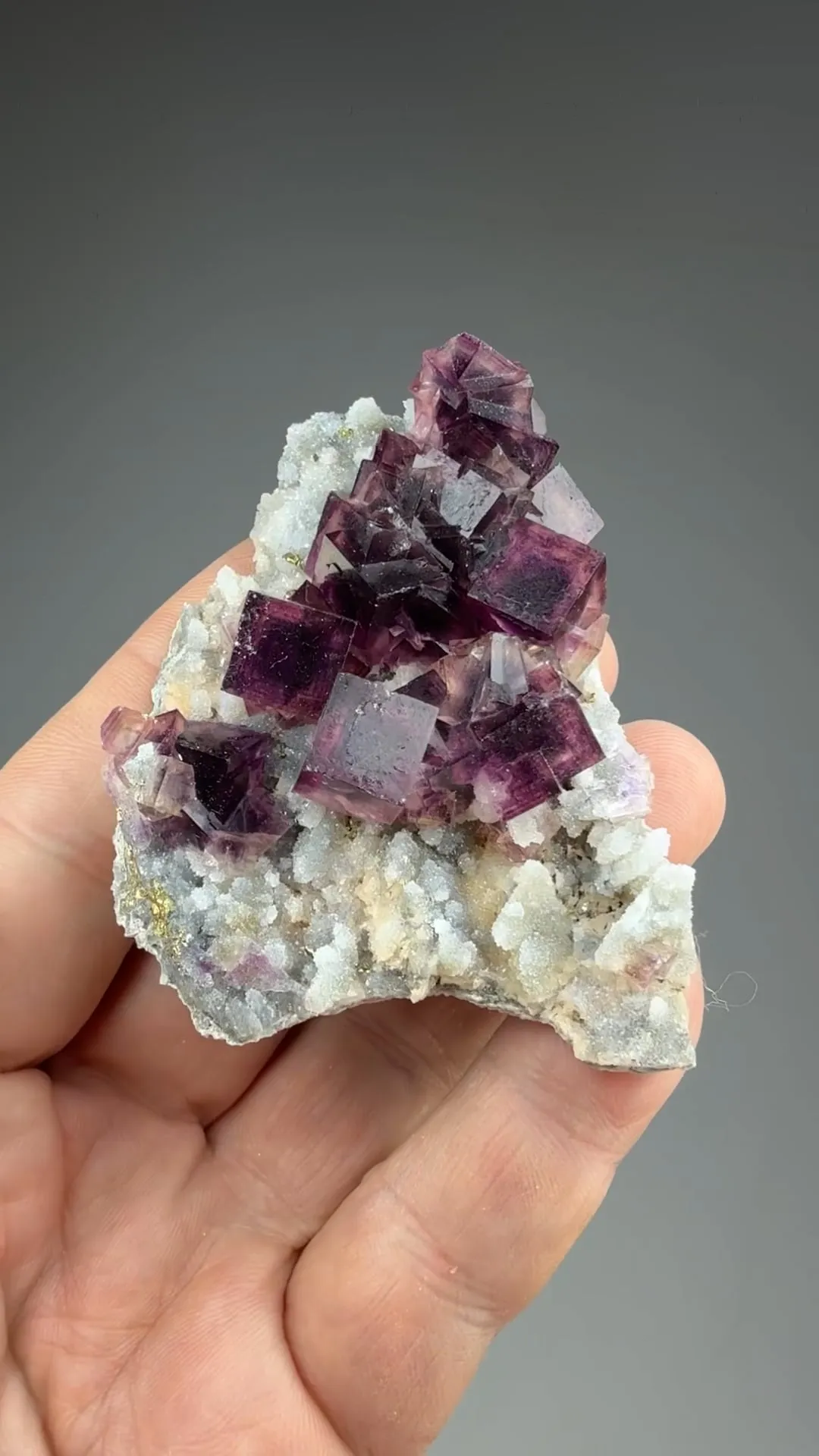 Fluorite with Quartz - image 2