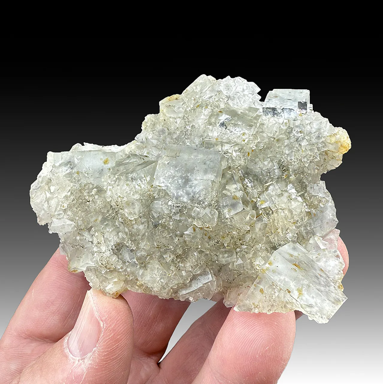 Fluorite with Quartz - image 1