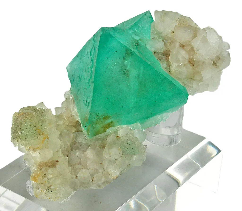 Fluorite With Quartz image