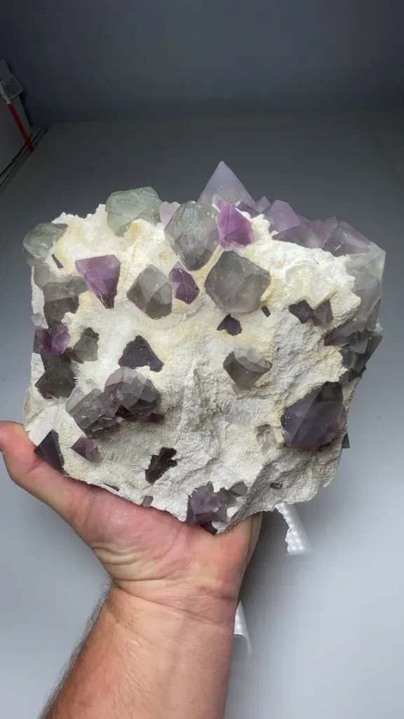 Fluorite with Quartz - image 2