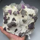Fluorite with Quartz - image 2